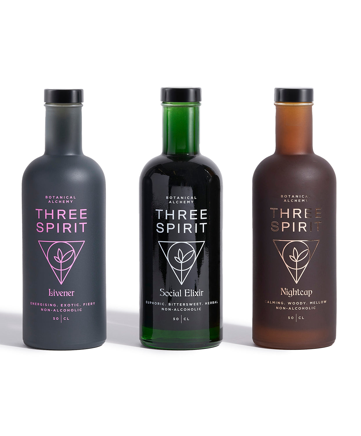 Three Spirit - 3-pack (Non Alcoholic Spirits)